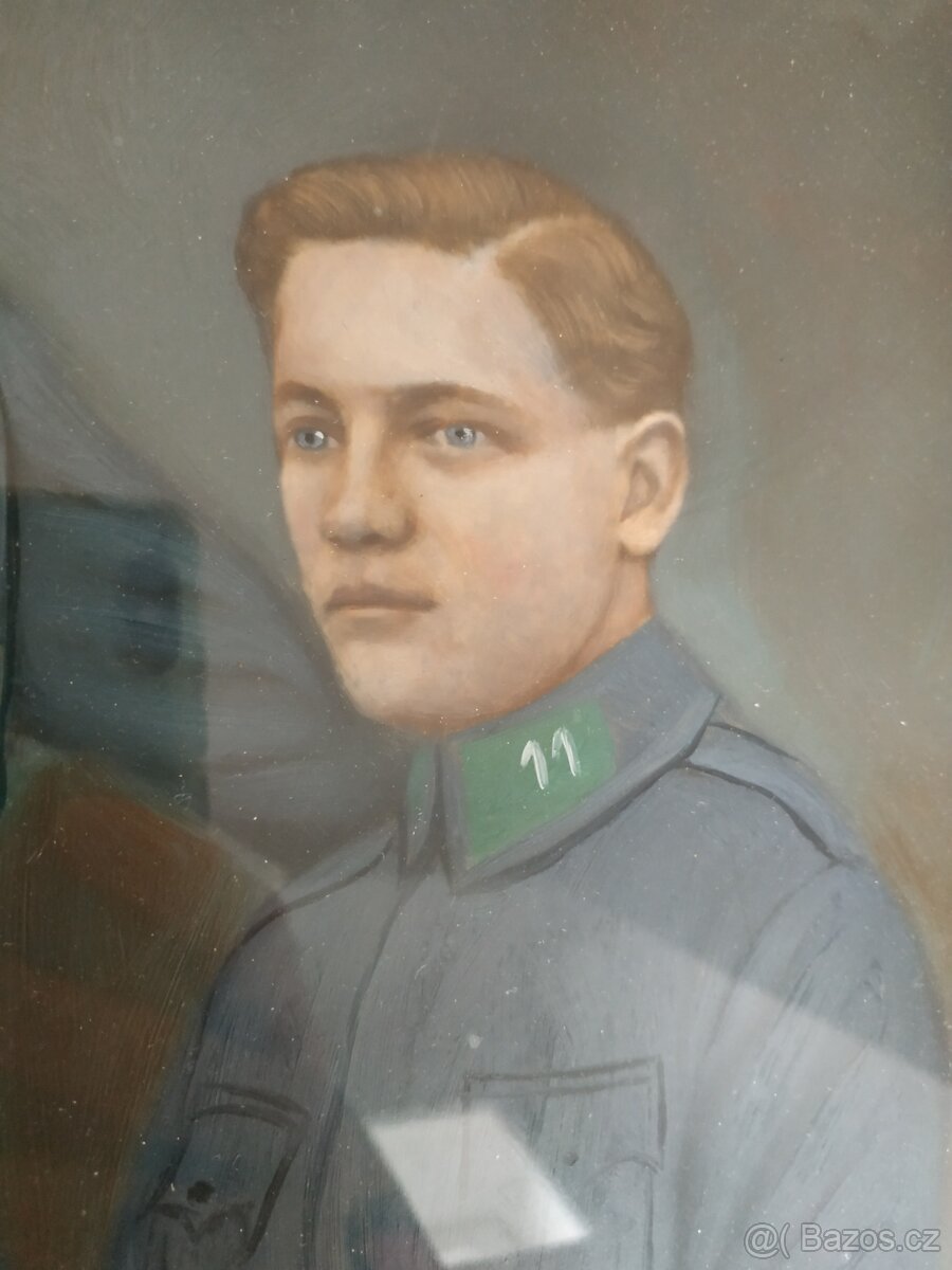 Historický portrét – pastel na kartonu, originál - 2