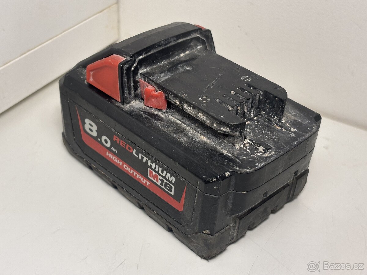 Baterie Milwaukee M18 8Ah HB8 HIGH OUTPUT - 2