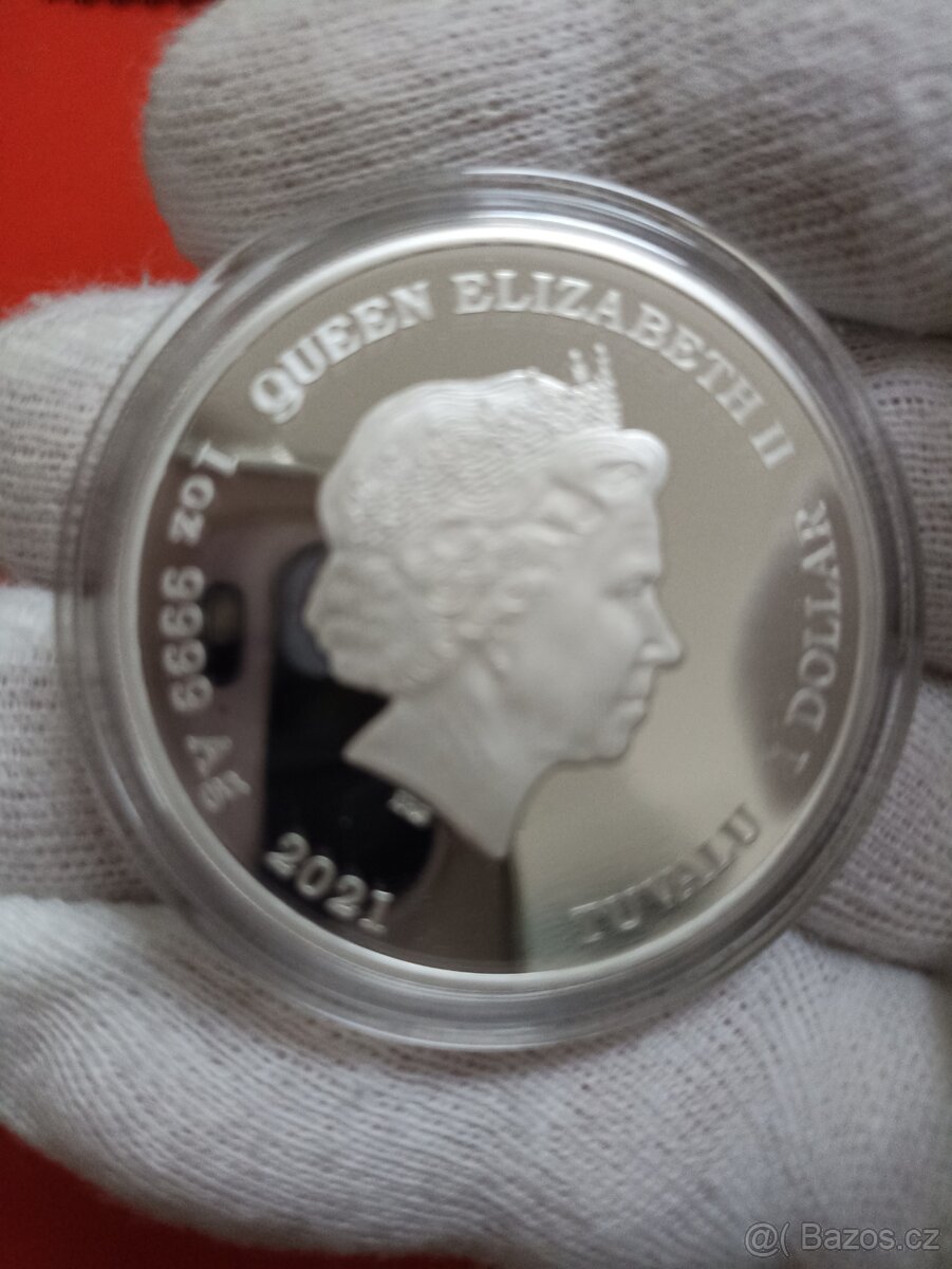 Stříbrná mince James Bond Legecy series Sean Connery - 2