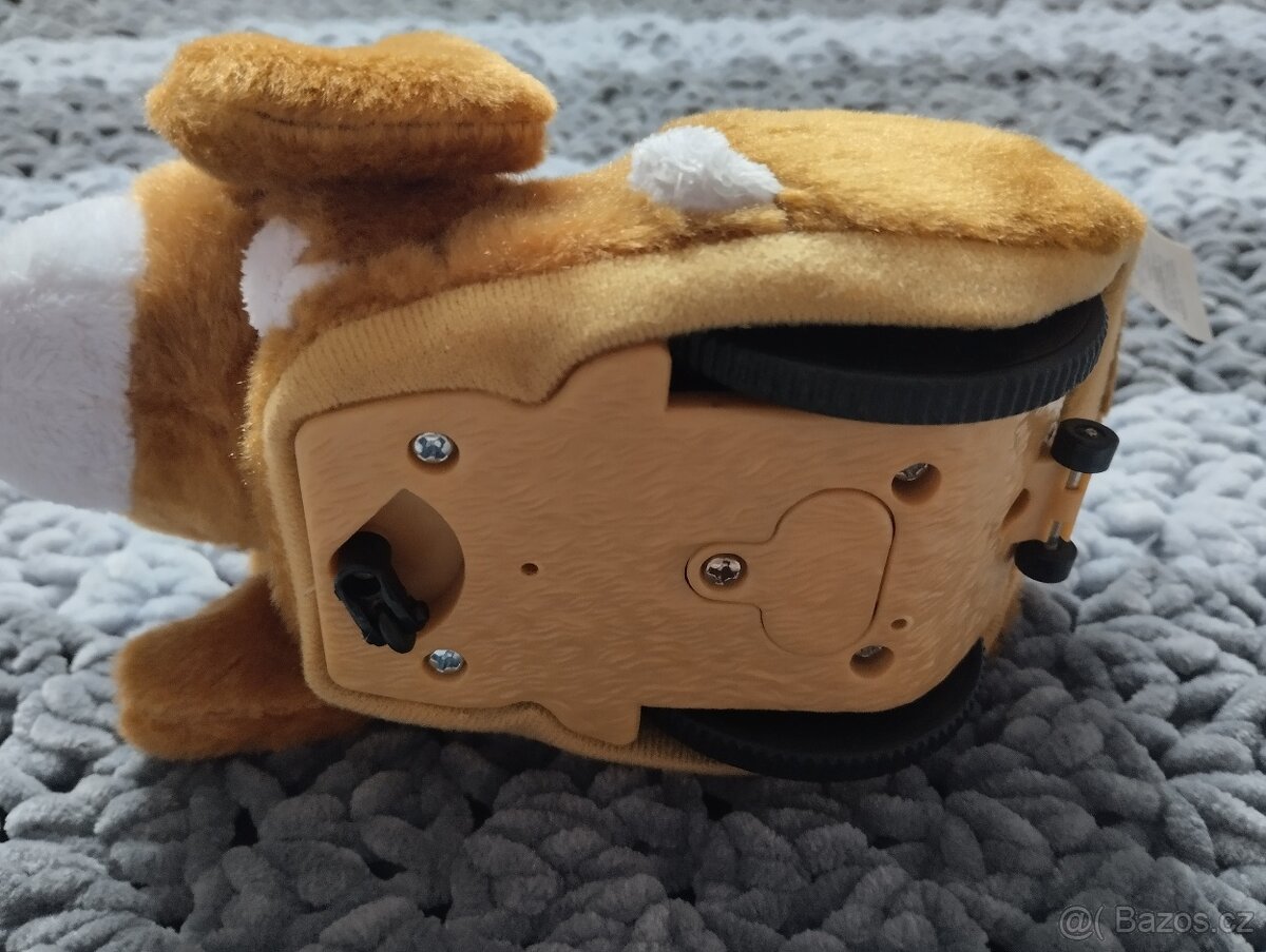 Plyšový pejsek jezdící vydávající zvkuky - 2