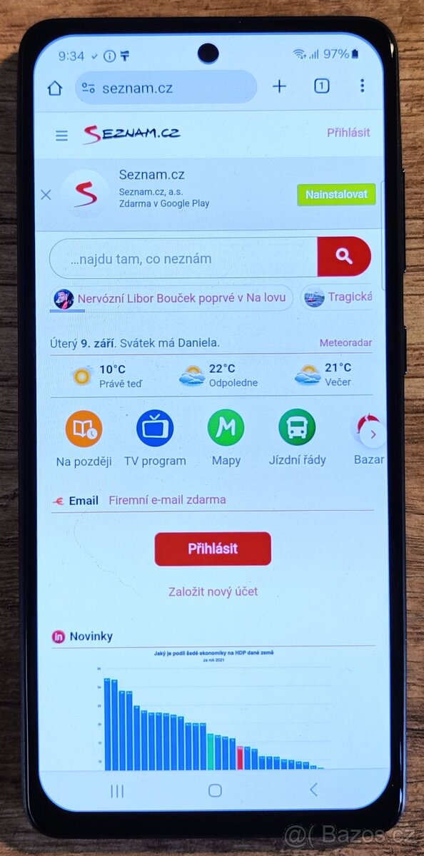 Samsung Galaxy A52,6/128GB,plně funkční - 2