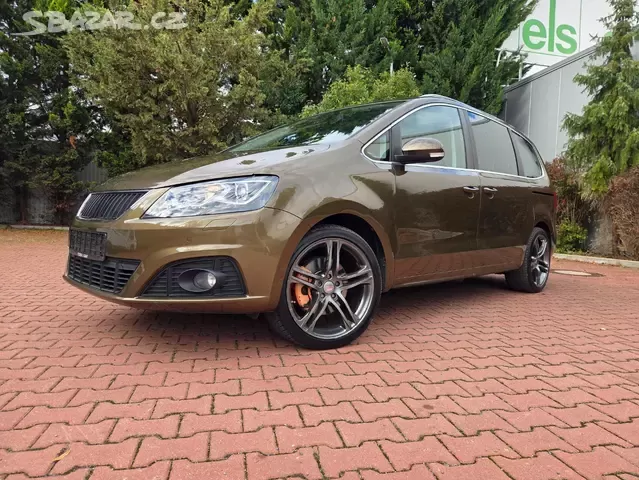 Alhambra 2.0TDI/125kW DSG,7.míst,xenon,tažné,kamera,navi - 2