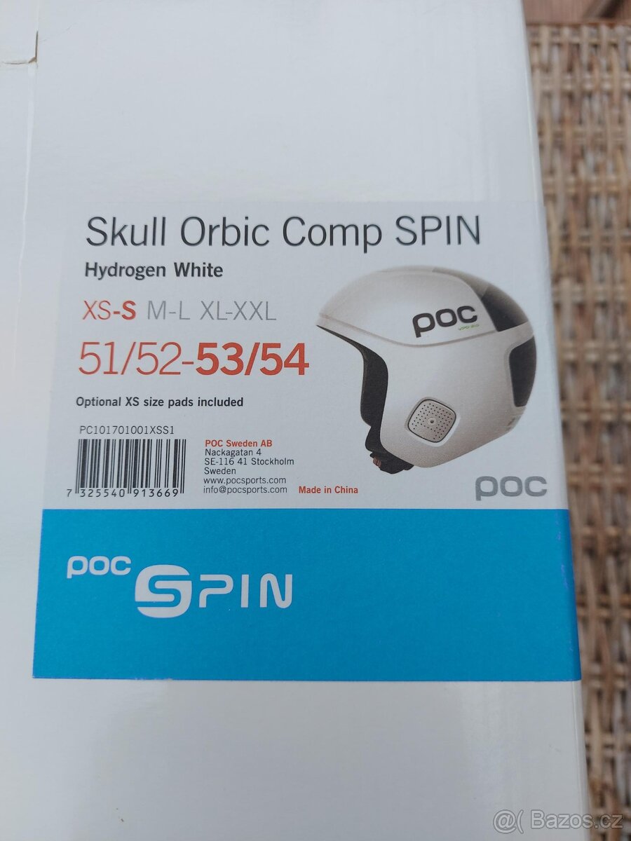 Lyžařská helma POC Skull Orbic Comp Spin - S 53/54 - 2