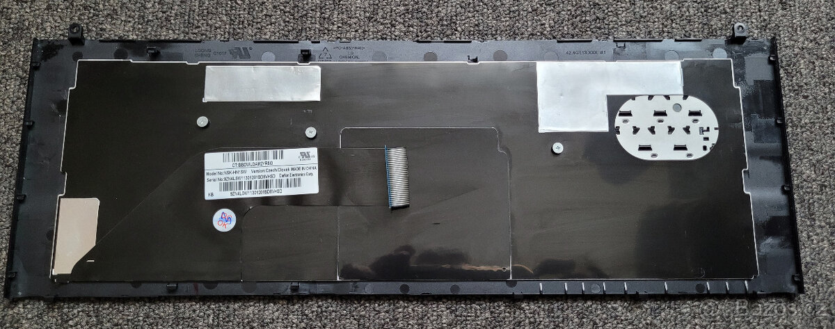 česká klávesnice HP Probook 4720 4720s černá CZ - 2