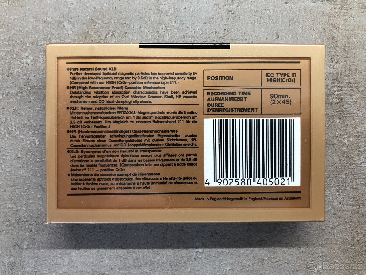 Maxell XL II 90 rv. 1988 - 2