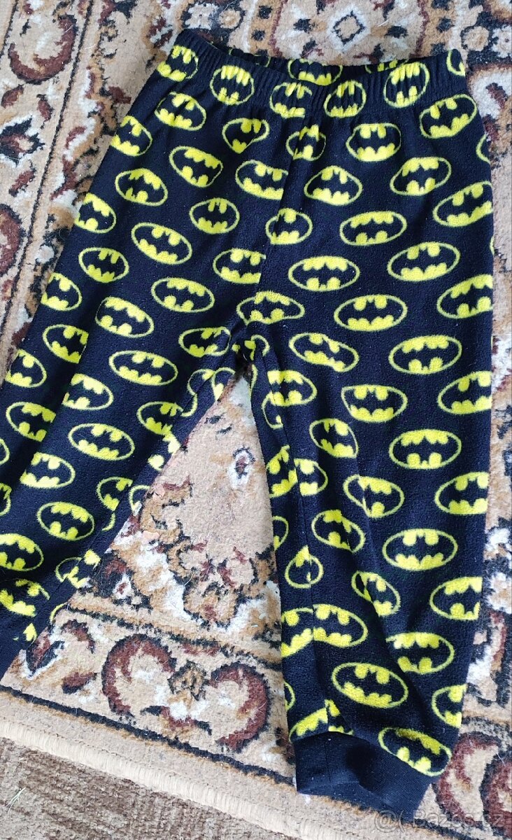 Dětské fleecové kalhoty Batman, vel. 98 - 2