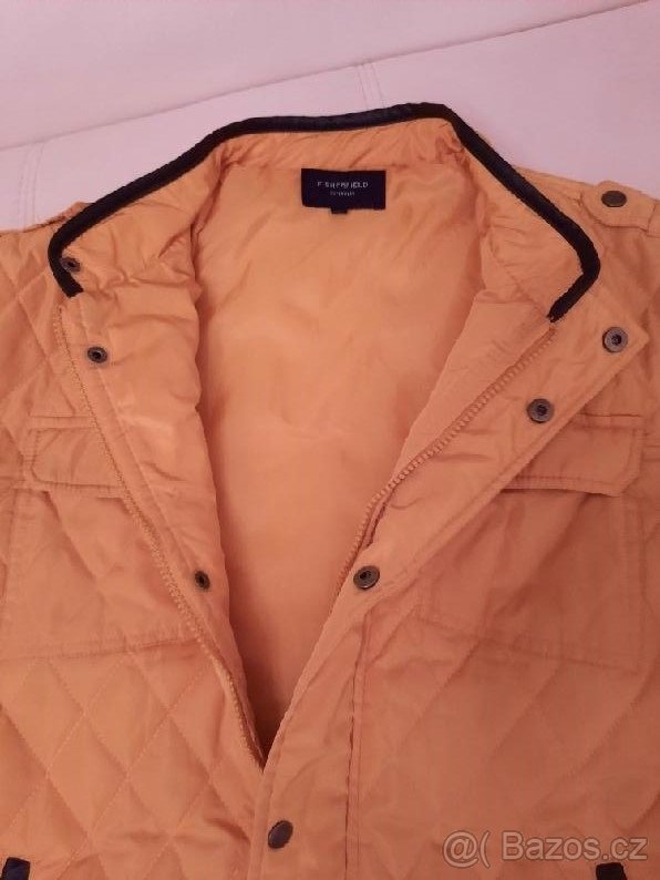 Elegantní pánská prošívaná bunda do pasu, nová - 2