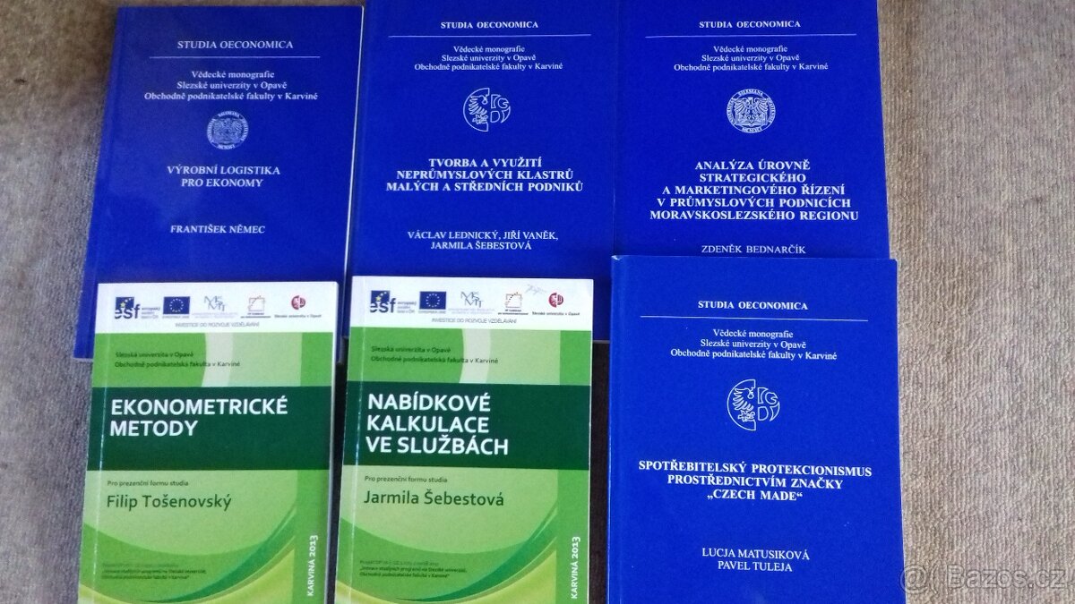 Skripta, učebnice, Slezská univerzita,Obchodně podnikatelská - 2