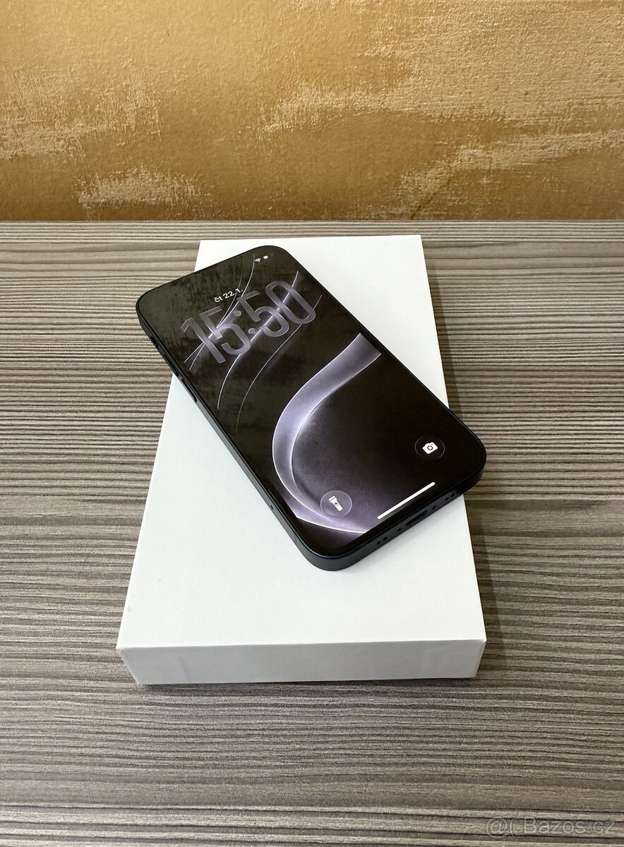 Apple iPhone 13 mini 256GB černá, baterie 100% - 2