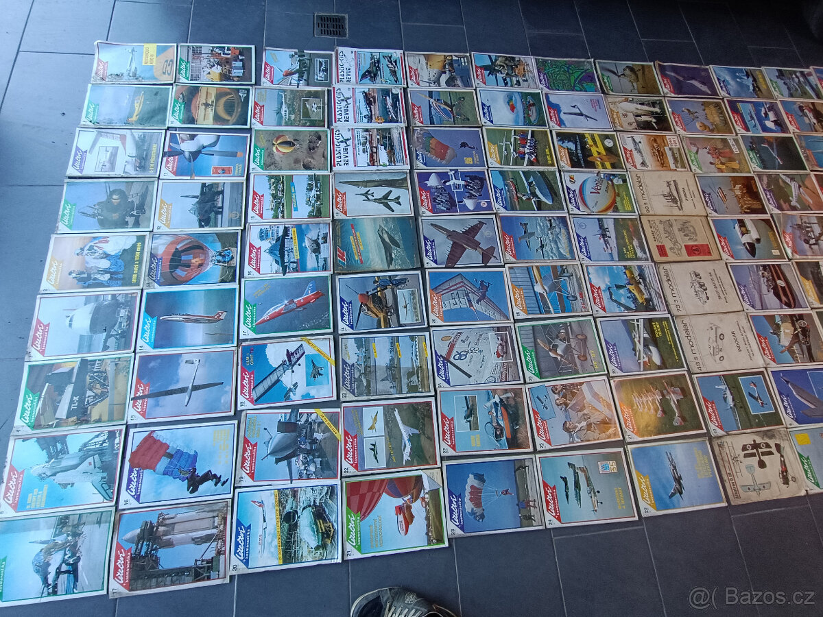 194 ks Časopis Letectví + kosmonautika 1986 - 2