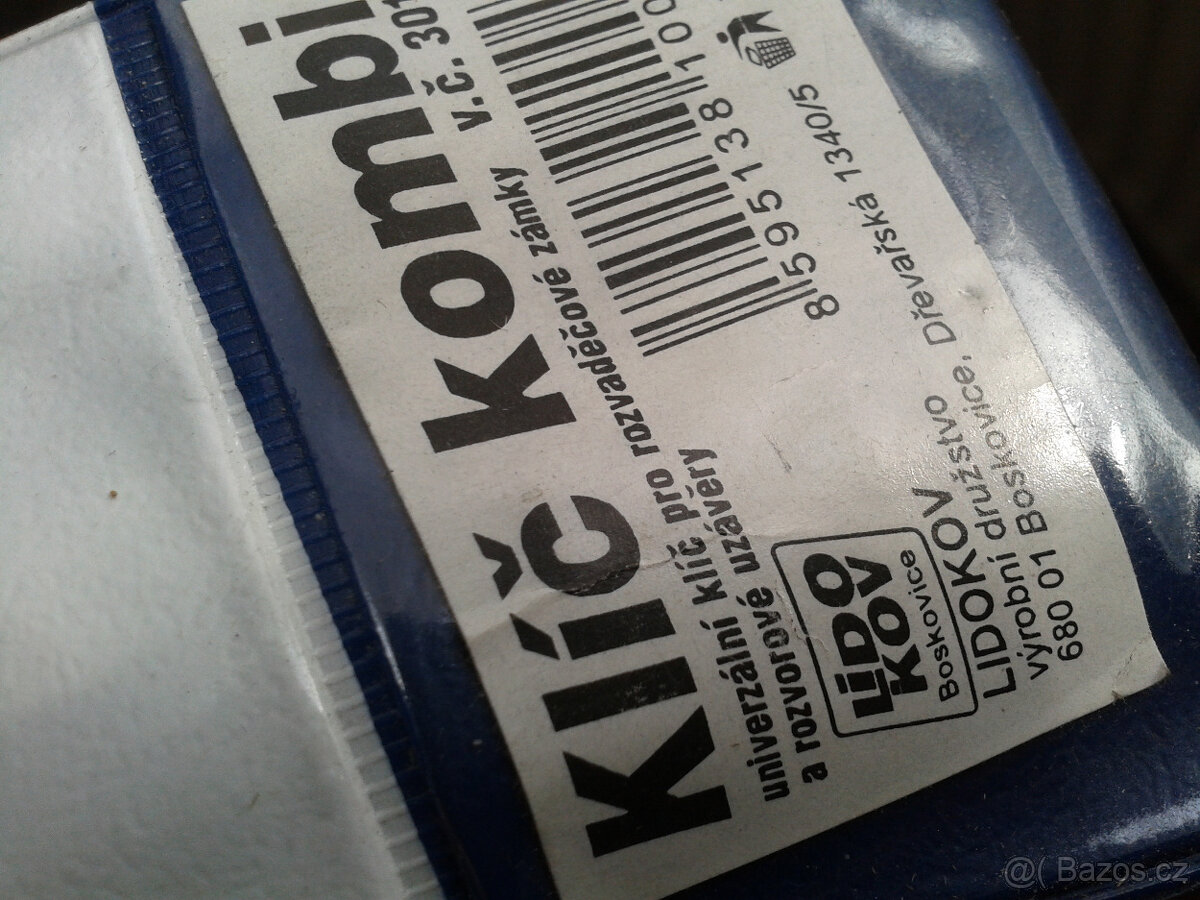 Klíč kombi - Lidokov - 2