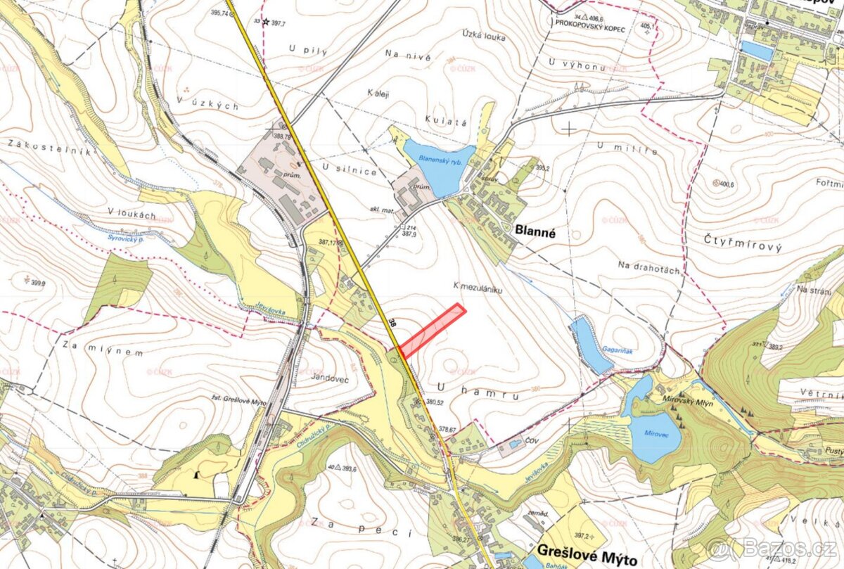 Zemědělská půda, prodej, Blanné, Znojmo - 2