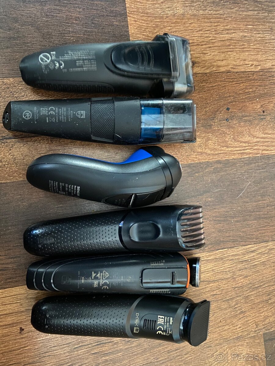 Prodám tyto holící strojky. - 2