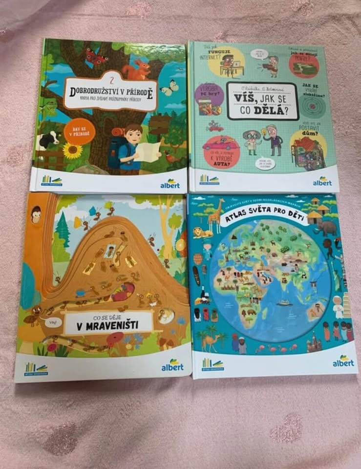 Dětské knihy Albert – 18 ks - 2