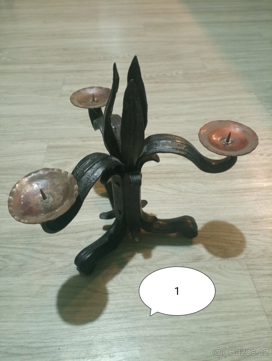 Kované svícny - 2