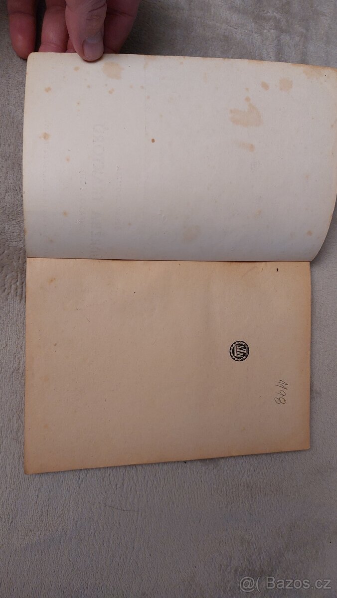 Údržba traktorů pásových rok 1953 - 2