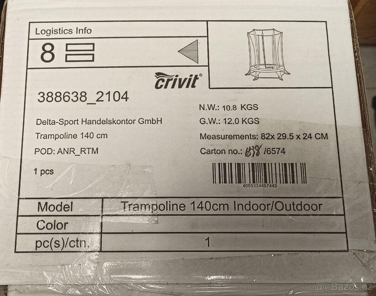 Trampolína 140 cm - 2