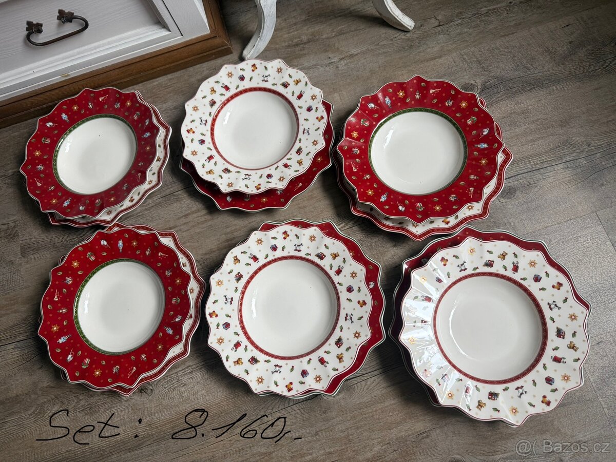 Villeroy Boch-vánoční talíře - 2