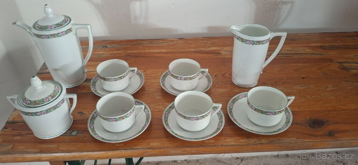 Porcelánová kávová sada - 2