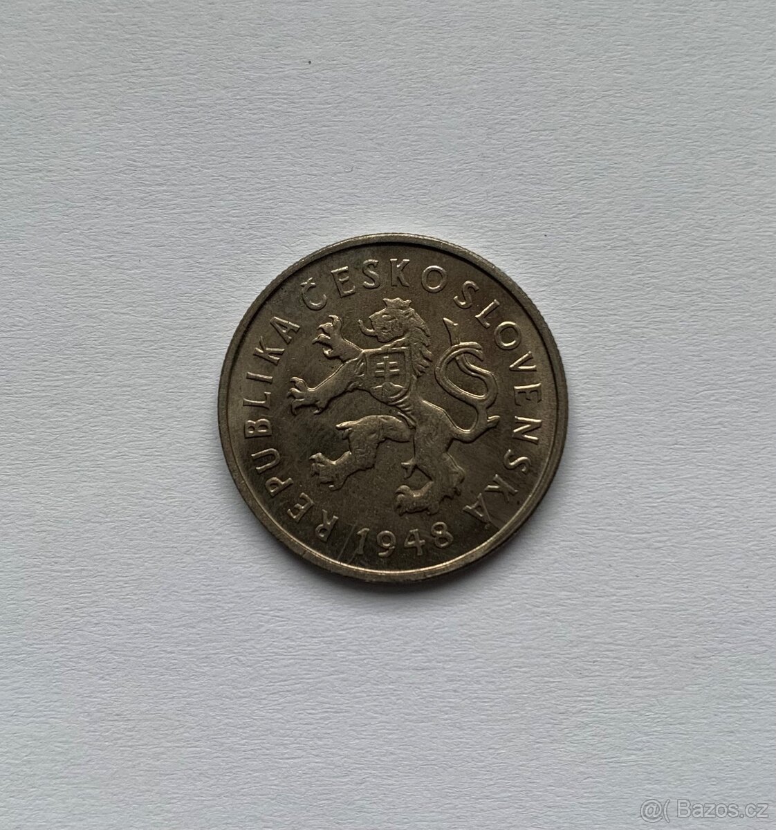 PRODÁM MINCI 2KČS Z ROKU 1948 (JÁNOŠÍK) - 2