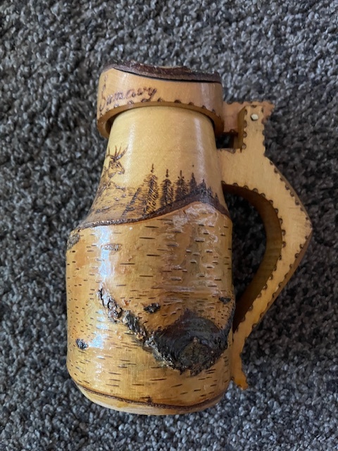 Dřevěný džbán - 2