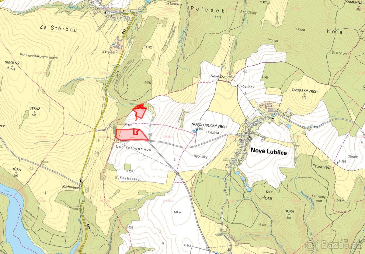 Zemědělská půda, prodej, Nové Lublice, Opava - 2