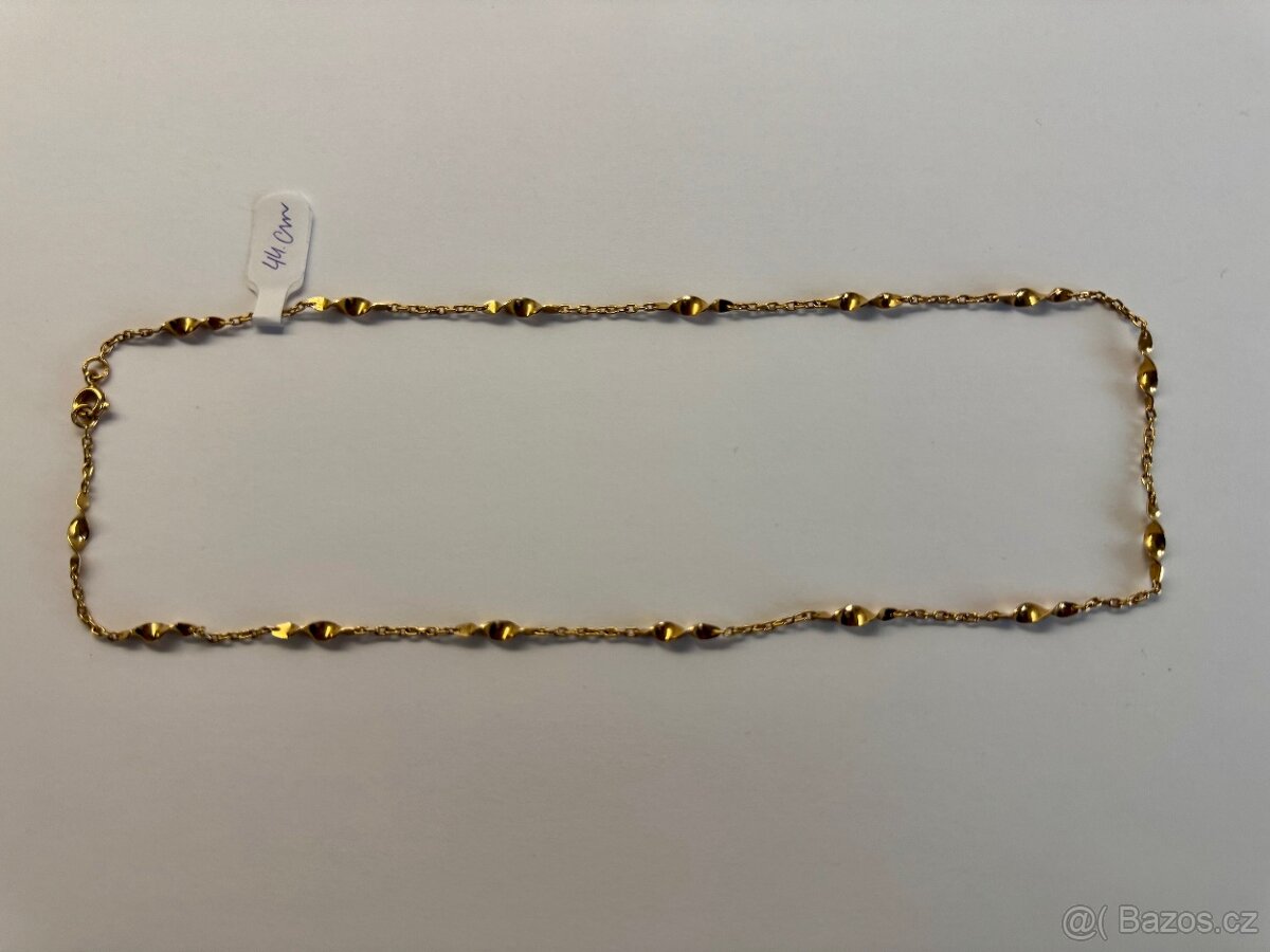 Zlatý dámský řetízek 14K, 5,60 g - 2