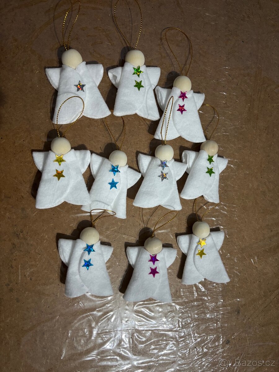 Vánoční ozdoby - ruční výroba - 2