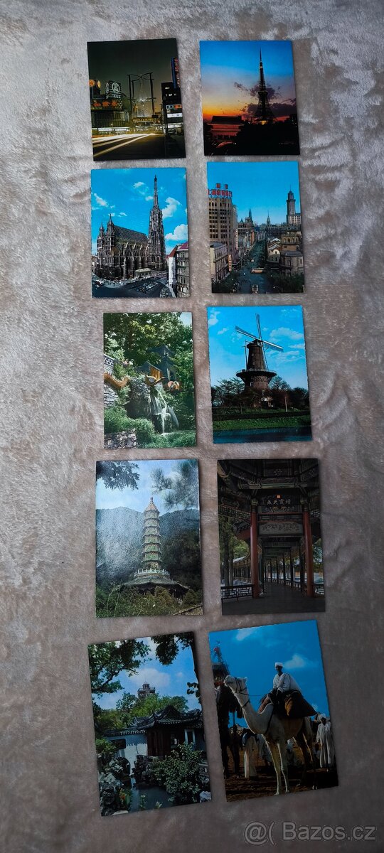 Staré pohlednice od roku 1965-1970 ze světa - 2