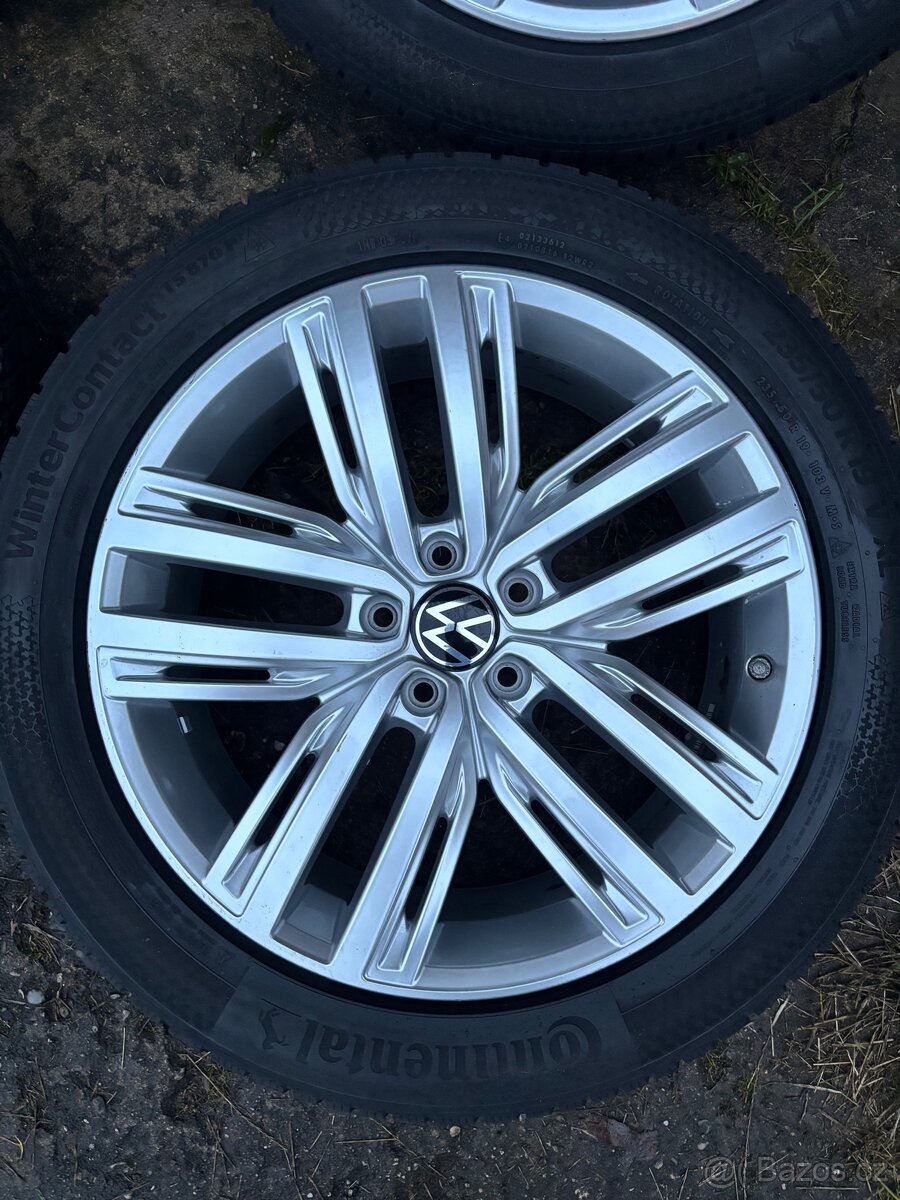 7-8mm zimní VW Tiguan 235/50/19 5x112 et43 Kodiaq - 2