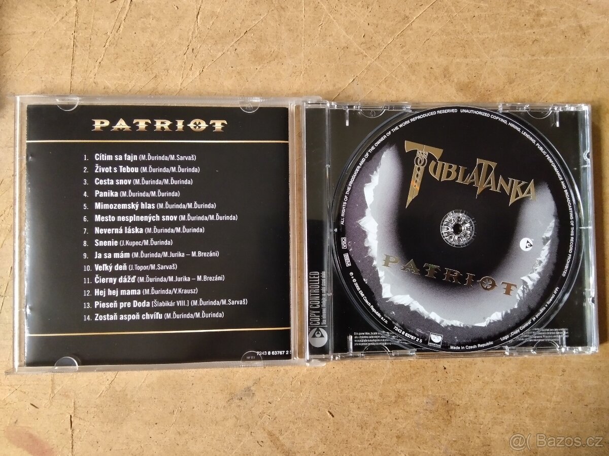CD Tublatanka – Patriot - 2