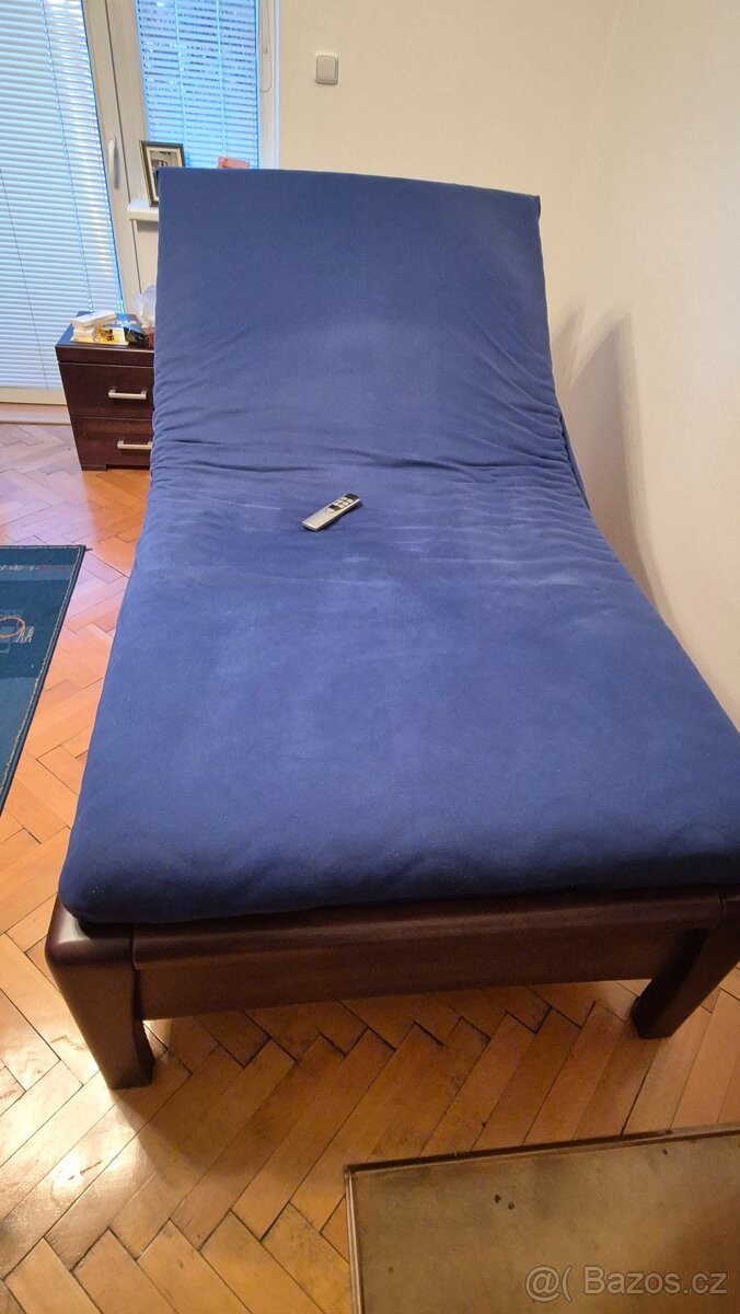 Elektrická polohovací postel s dálkovým ovladačem a matrací - 2