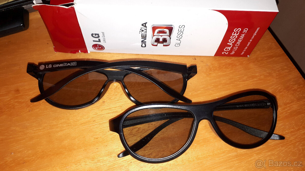 3D brýle LG televizní AG-F310 EBX61668501 CCE4NKC901 - 2