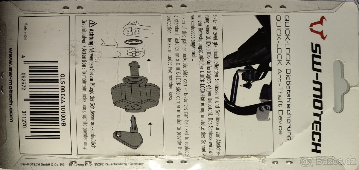 SW Motech Zámky nosiče Quick-lock - 2