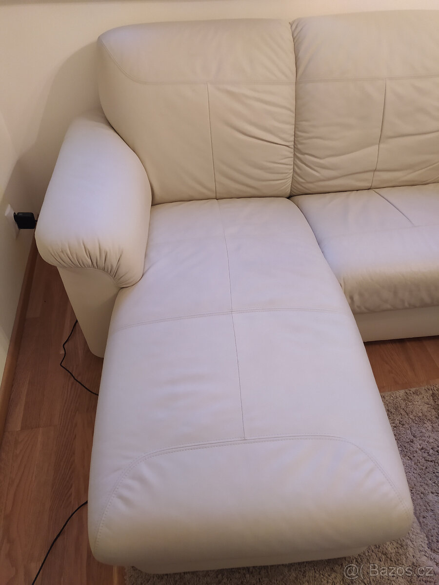 Kožená sedačka (pravá kůže) - 2