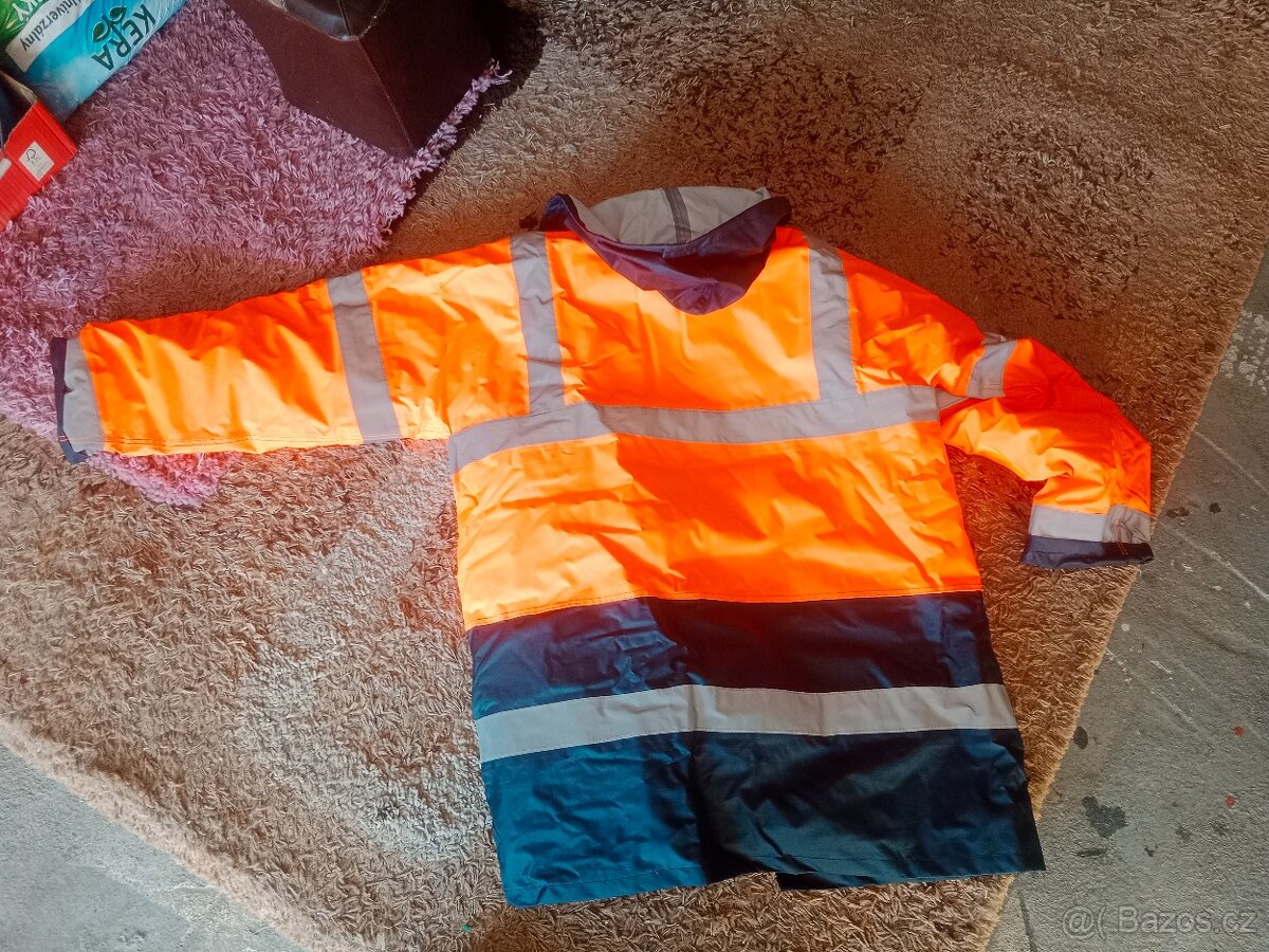 Zimní pracovní bunda, reflexní - 2