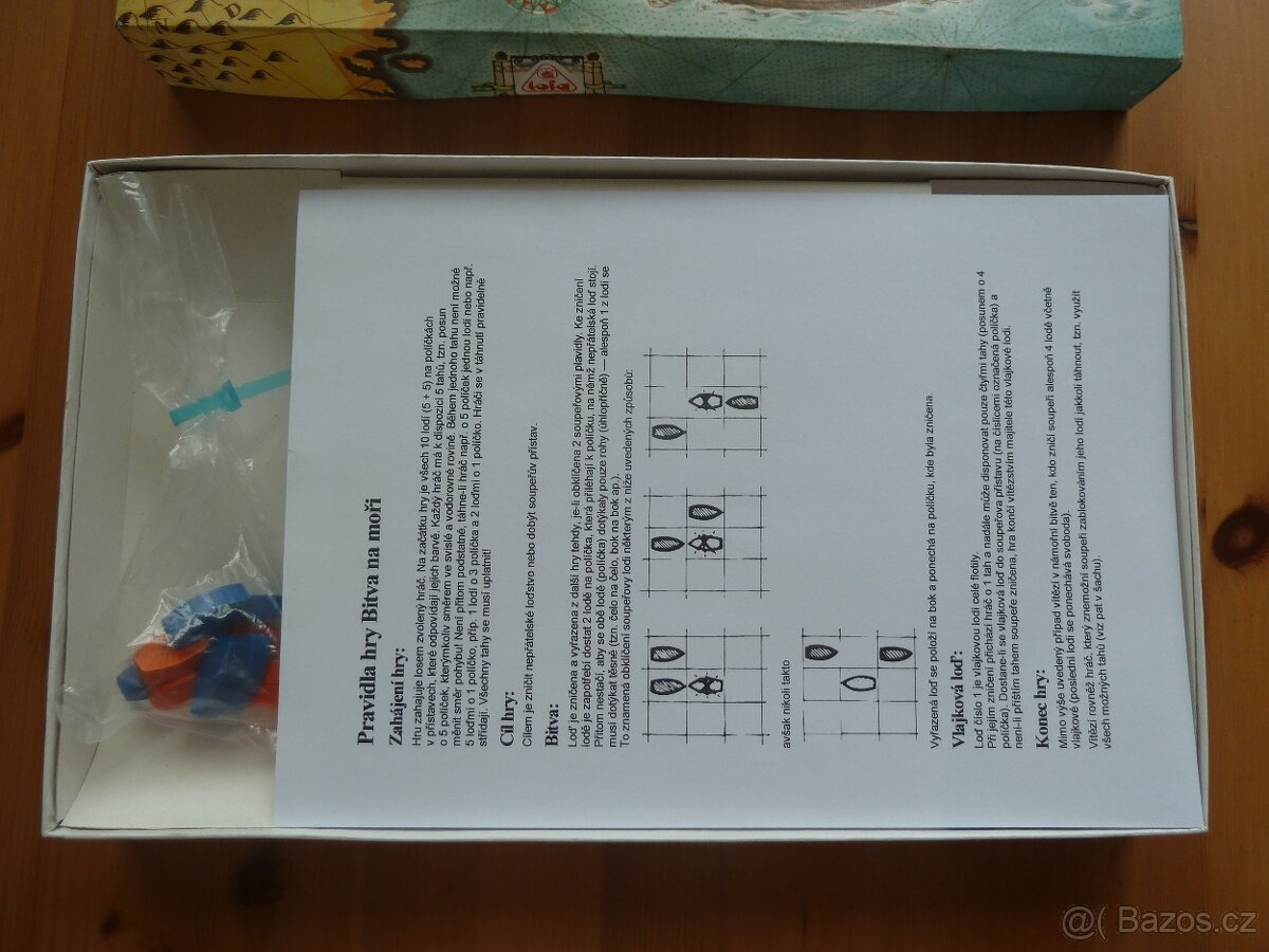 Retro hra TOFA Bitva na moři - 2