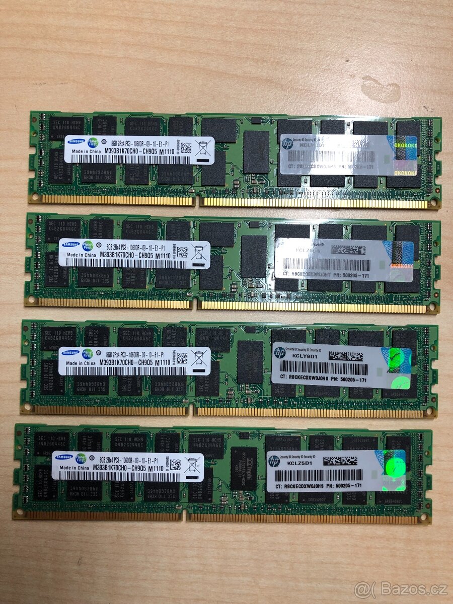 DDR3 ECC do serveru Samsung 2Rx4 PC3-10600R - 2