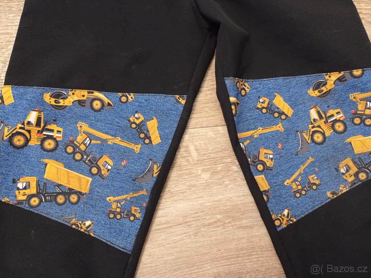 Letní softshellové kalhoty, vel. 110 - 2