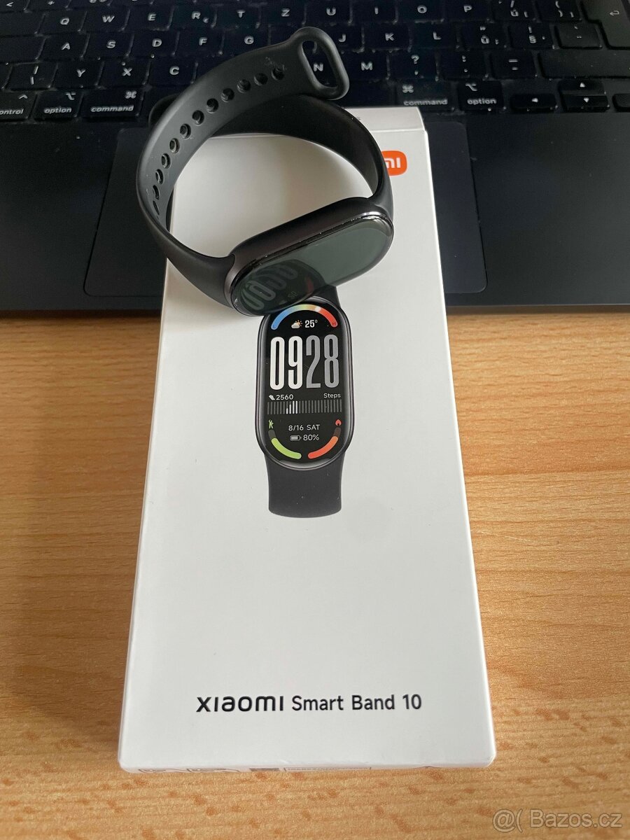 Xiaomi Smartband 10 black / černý - 2