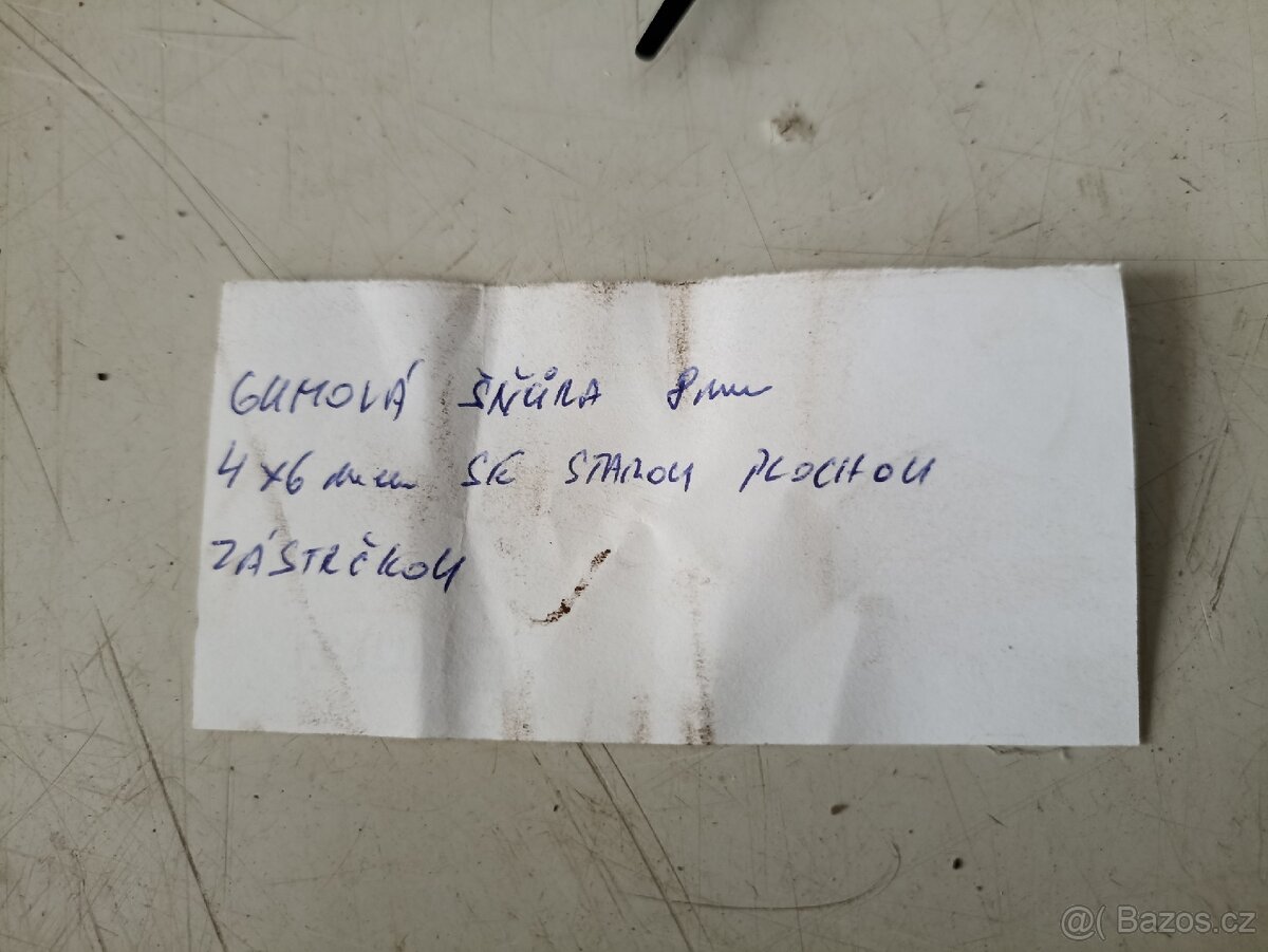 Gumová pohyblivá šňůra kabel vodič - 2