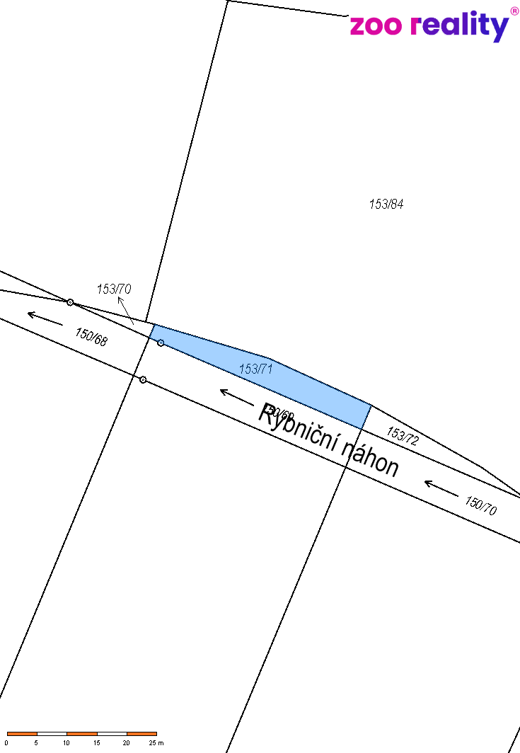 Prodej, Orná půda, 10 553 m2, Budiměřice - 2