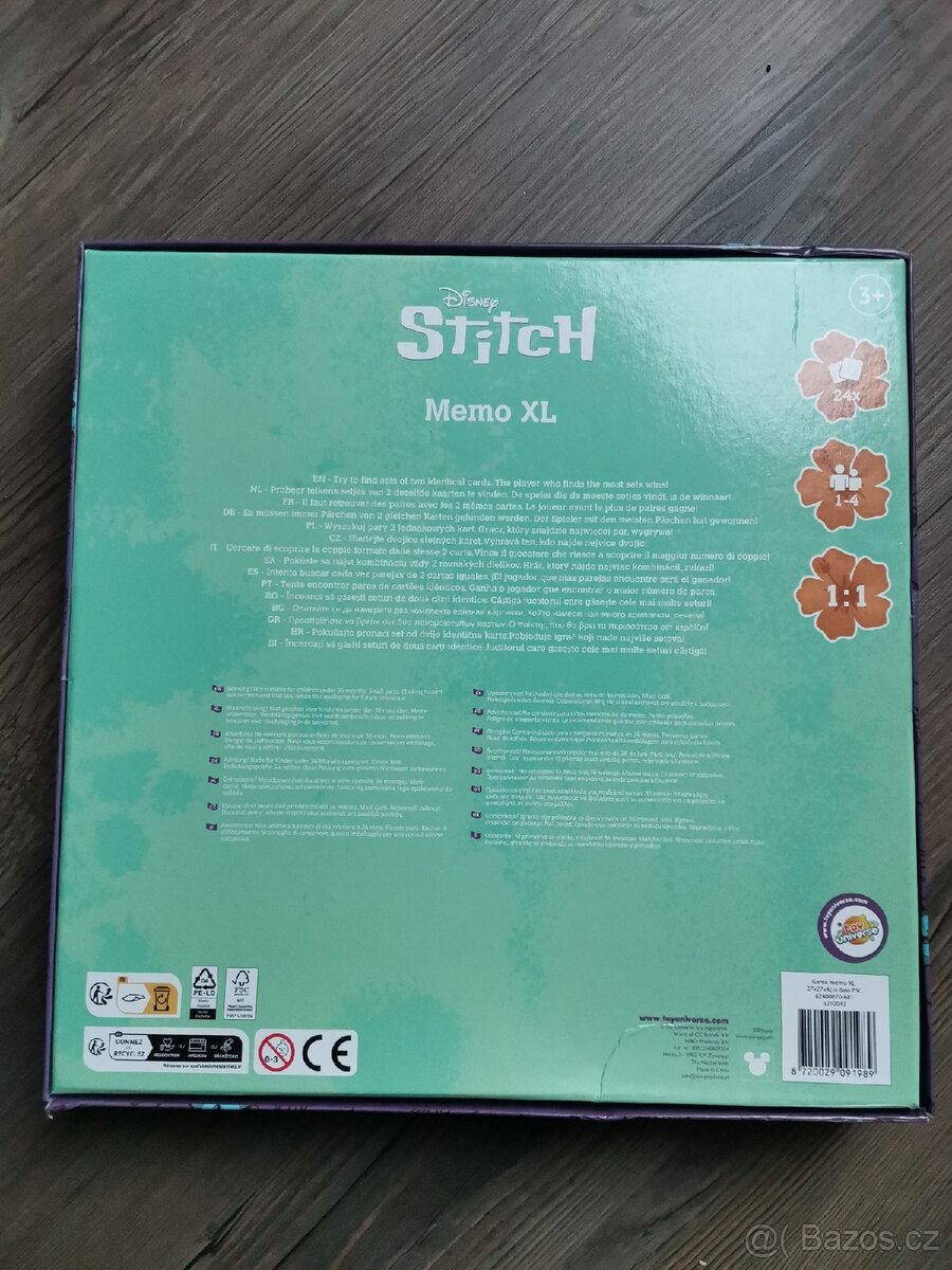 Pexeso Stitch XL nové - 2