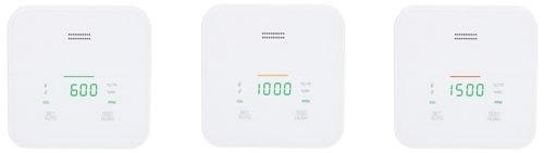 Detektor oxidu uhličitého CO2 s alarmem, měřením teploty - 2