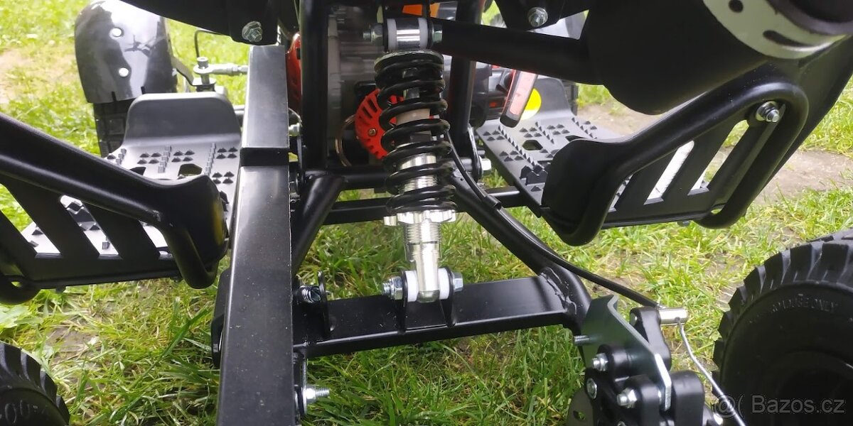 Nová modrá benzinová čtyřkolka 49ccm