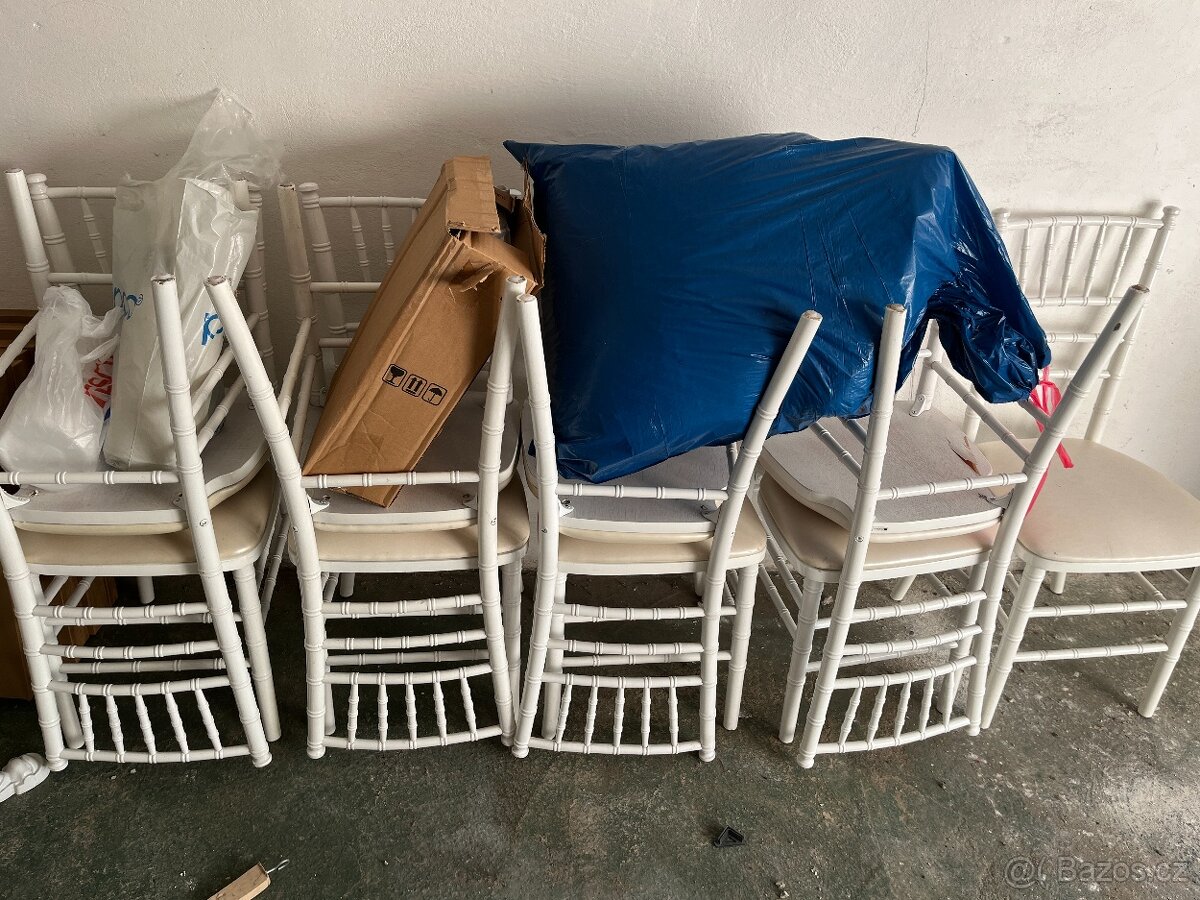 židle Tiffani - svatební židle - cena za 1 ks - 2