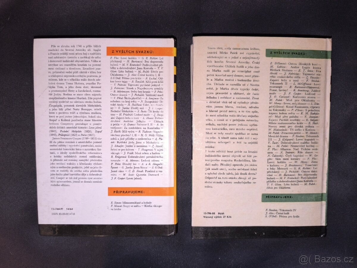 Knihy odvahy a dobrodružství - více druhů - 2