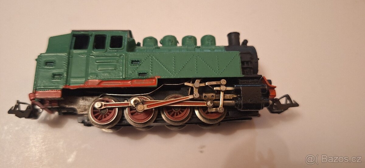 Lokomotiva TT. Parní dnendr, zelená - 2