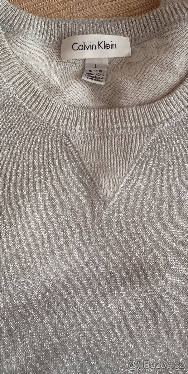 Calvin Klein dámský lehký svetřík velikost L - 2