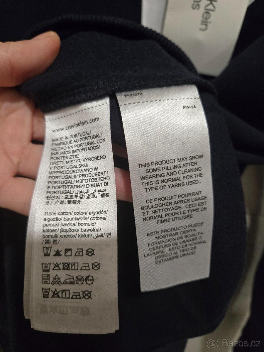 Nová mikina Calvin Klein bez kapuce, velikost XL - 2